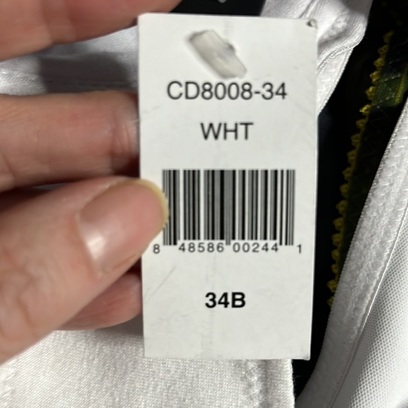 Claudette cotton bra matching set 32C 34B new with tags - Picture 6 of 7